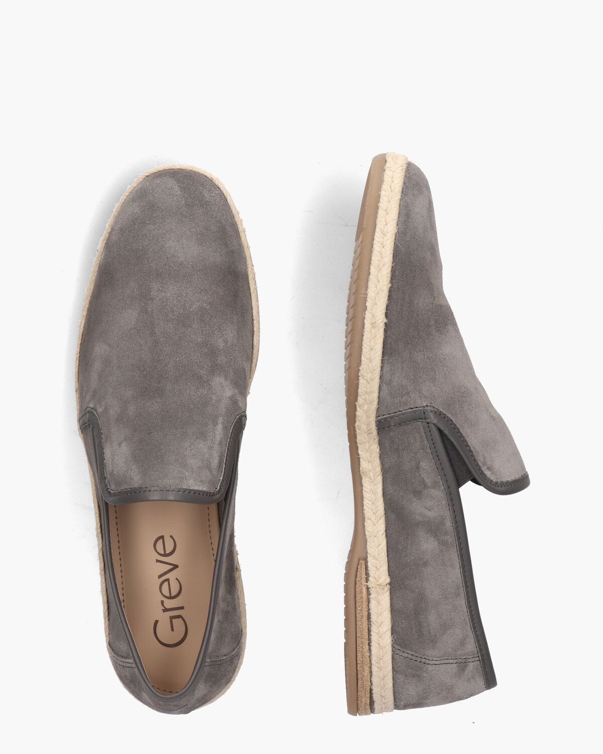 Rivièra Grijs Herenloafers