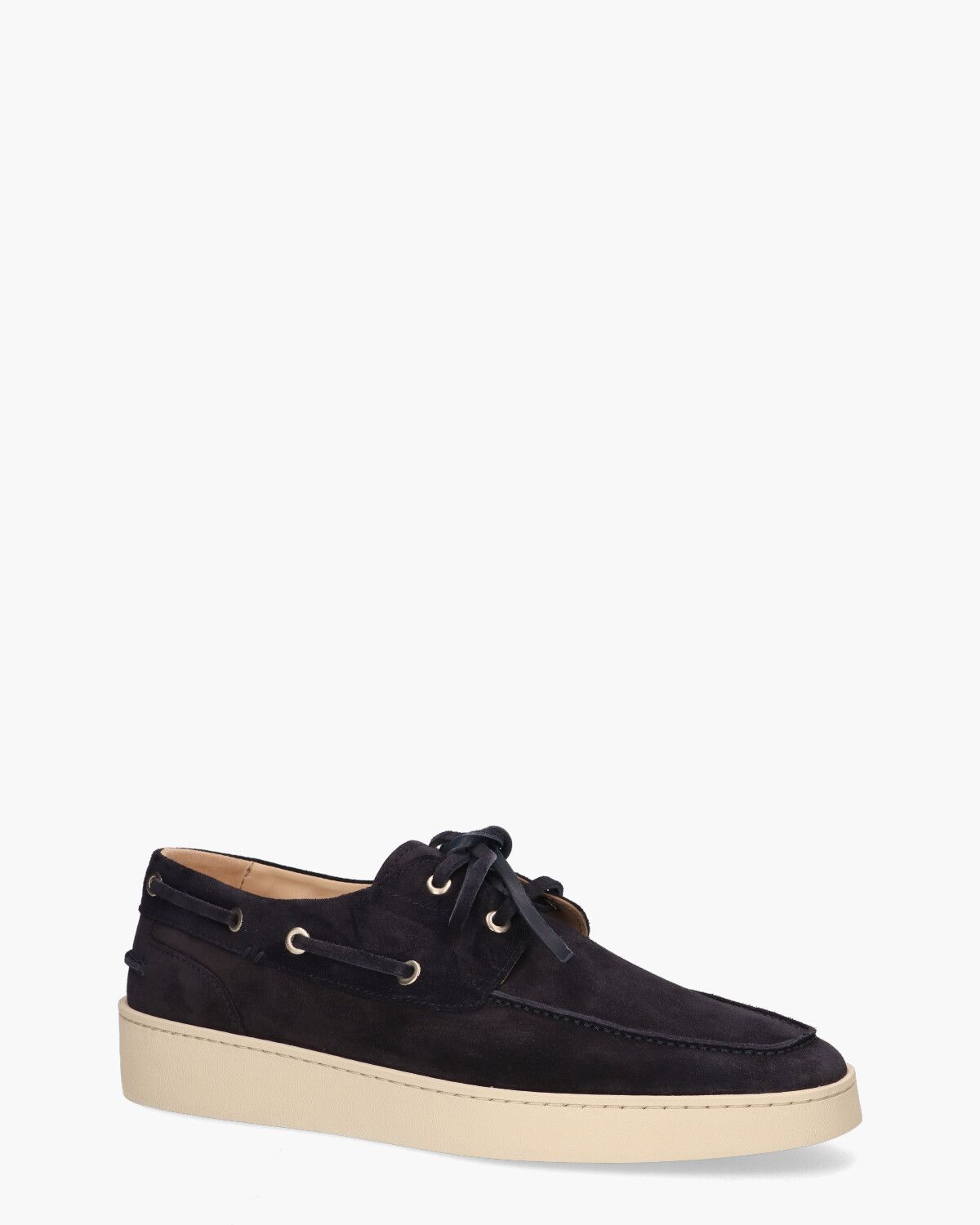 Wave Donkerblauw Heren Veterschoenen