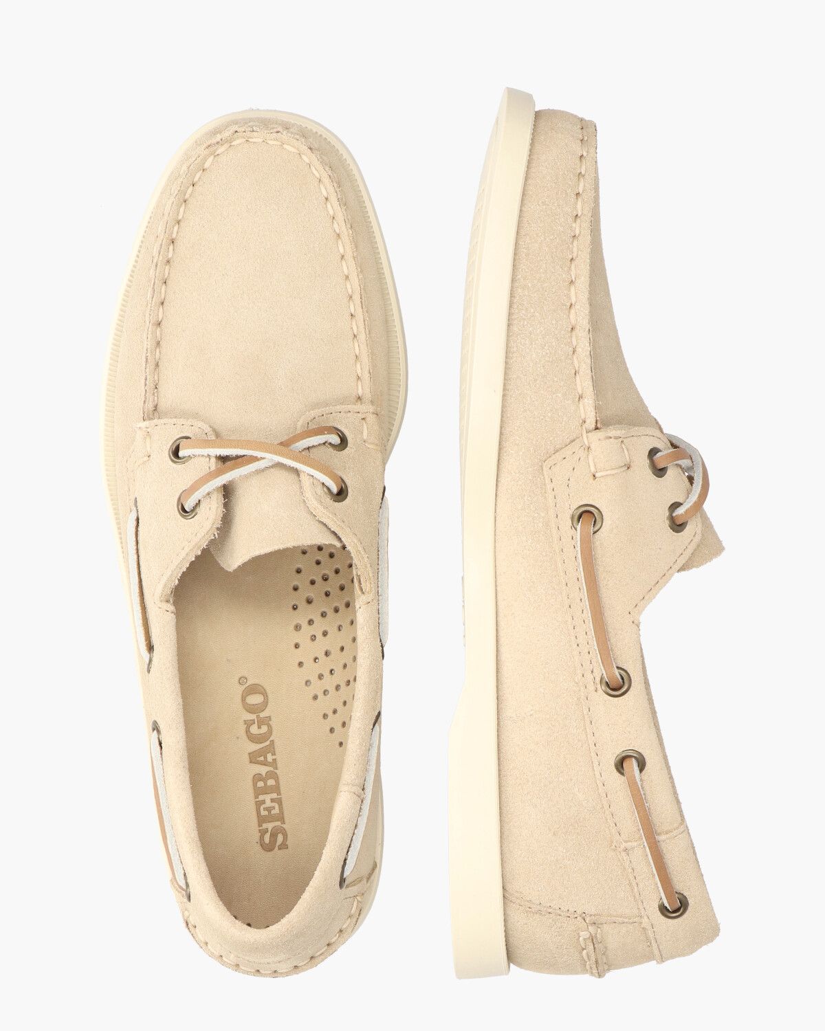Docksides Portland Flesh Out Beige Herenloafers