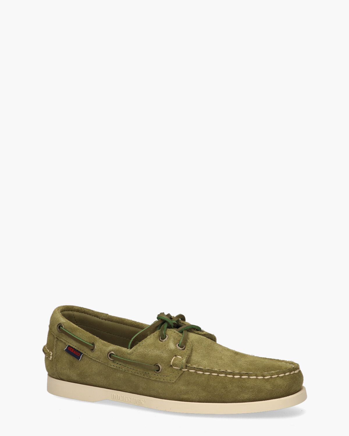 Docksides Portland Flesh Out Groen Herenloafers