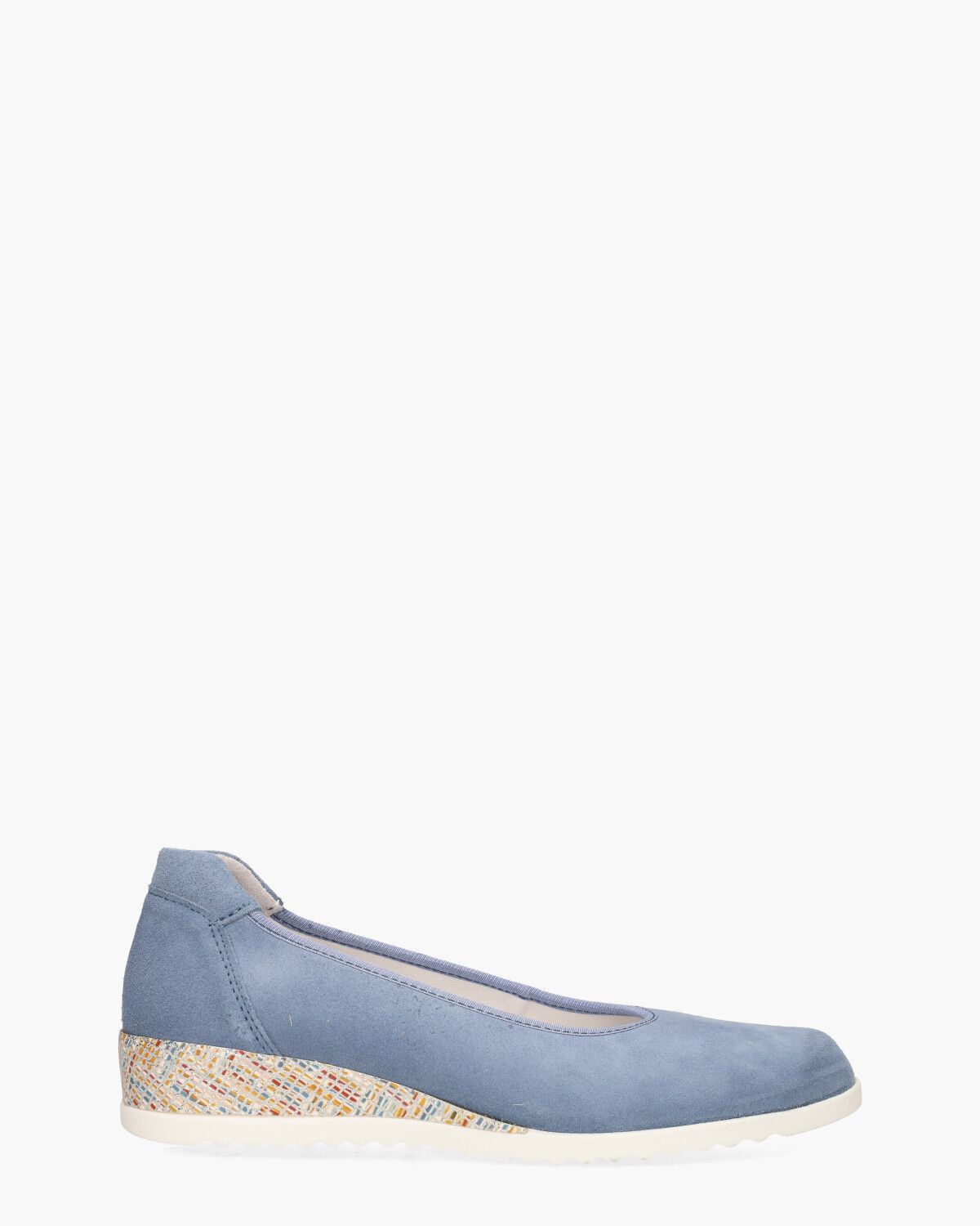 Talya Lichtblauw Damesloafers