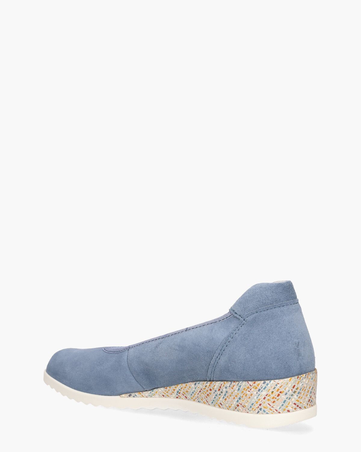 Talya Lichtblauw Damesloafers