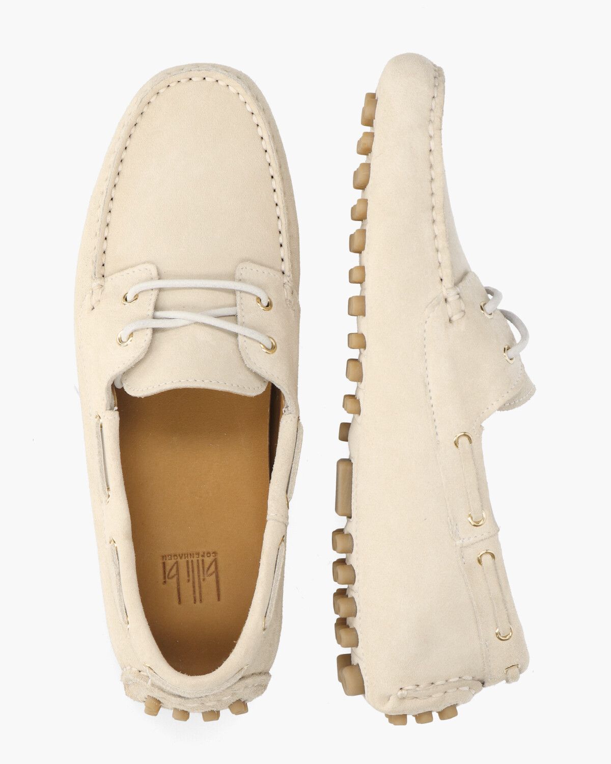 A8571 Off-White Dames Veterschoenen