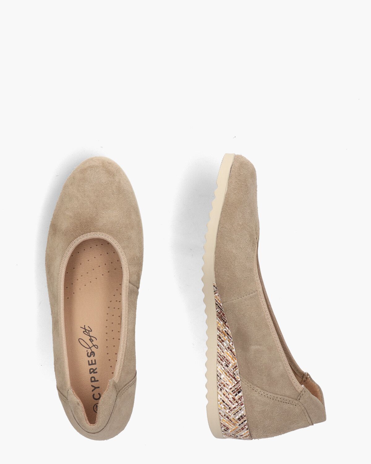 Talya Beige Damesloafers
