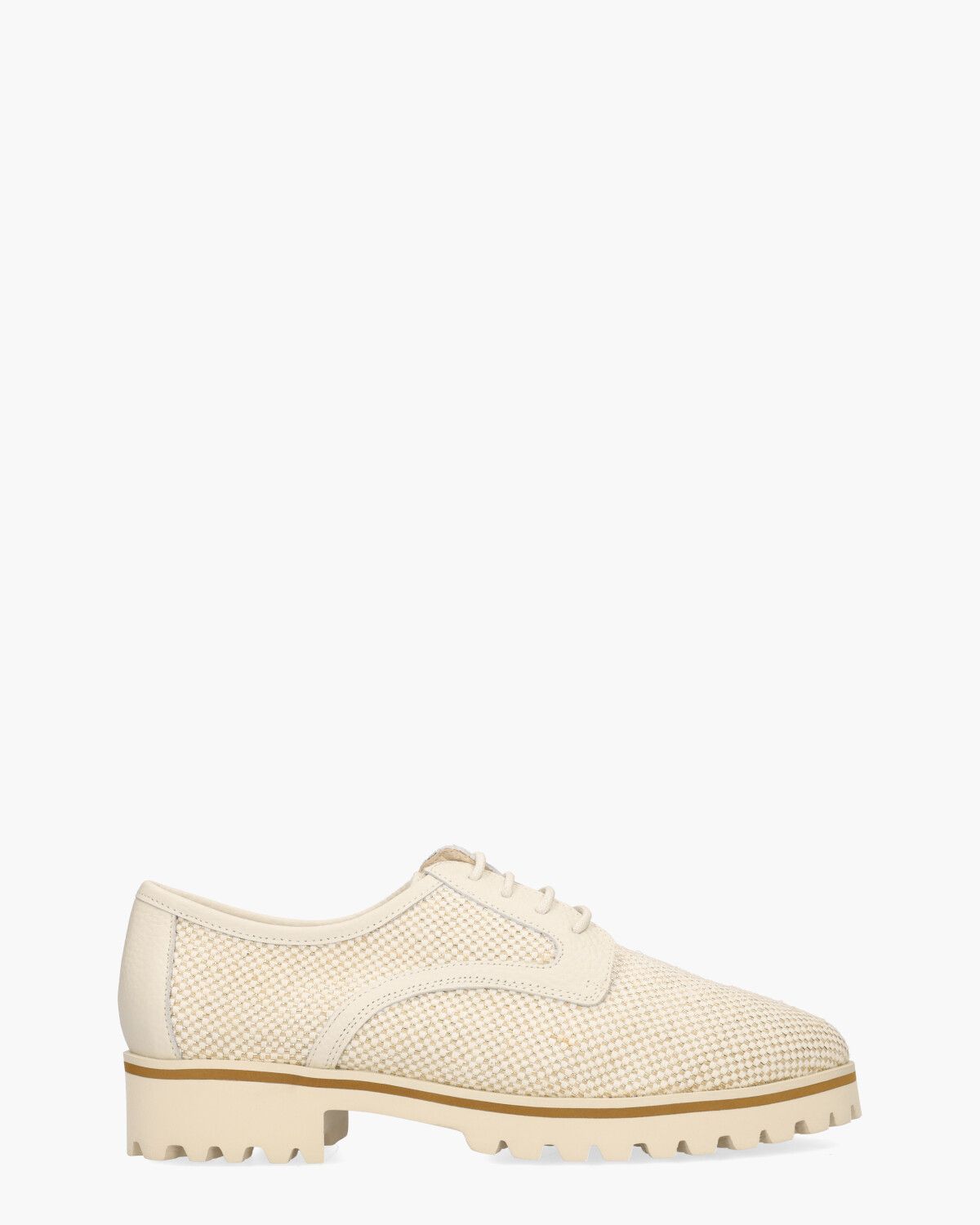 Widaliz Off-White Veterschoenen