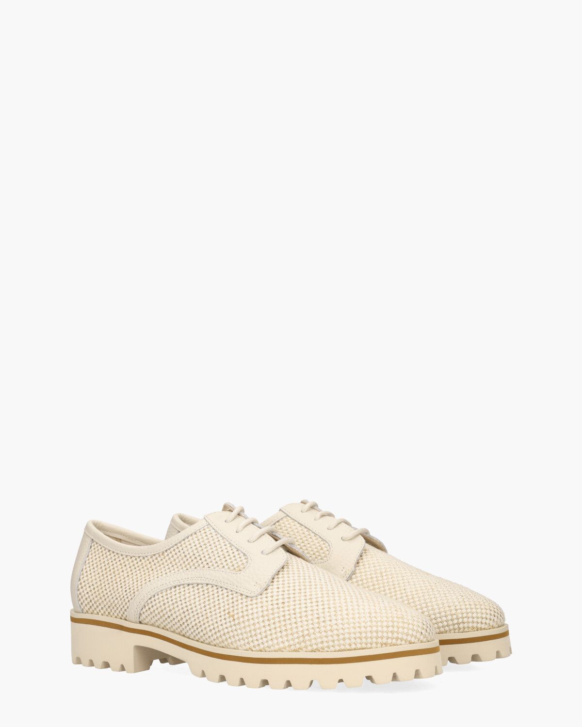 Widaliz Off-White Veterschoenen
