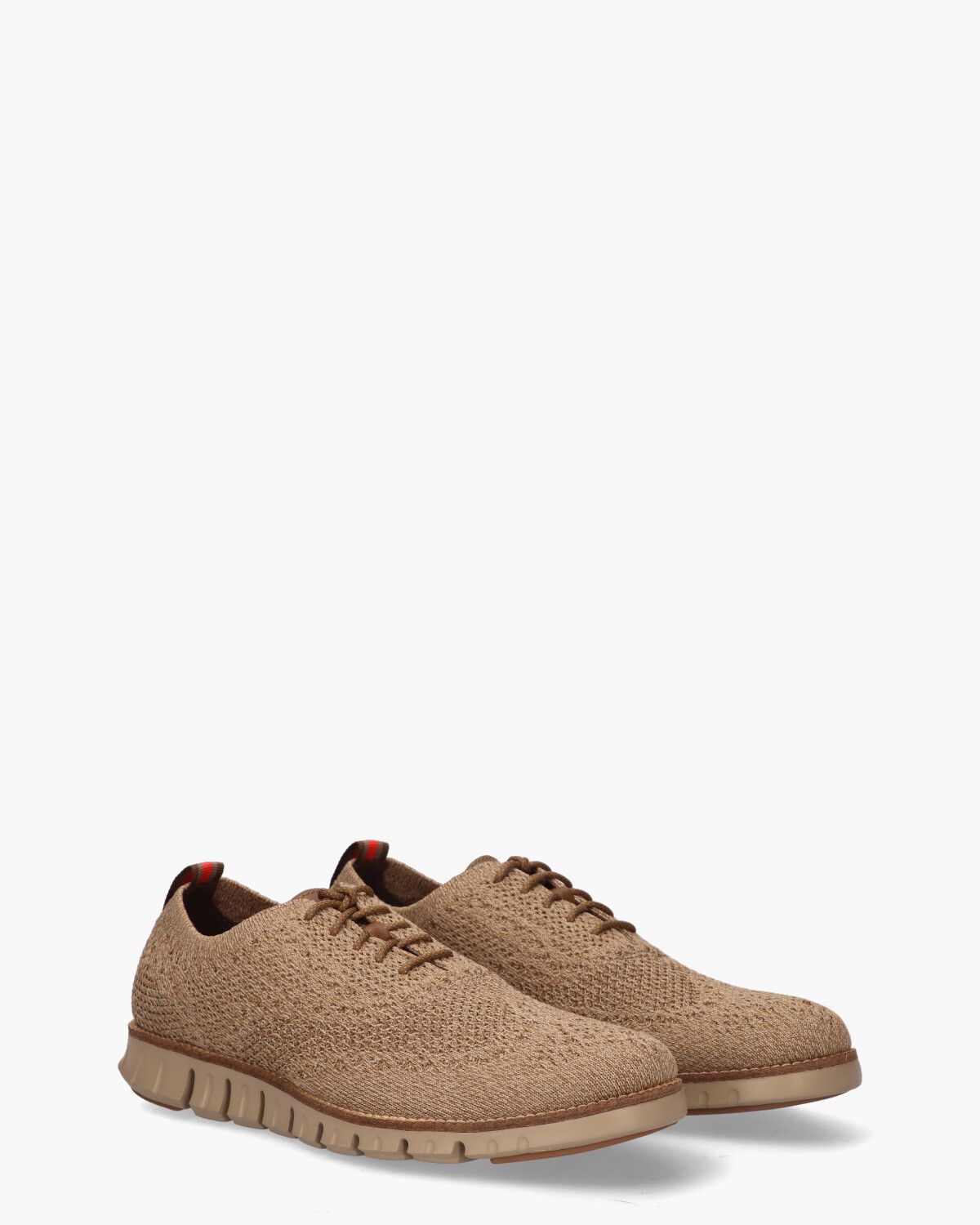 Zerogrand Stitchlite Bruin Heren Veterschoenen