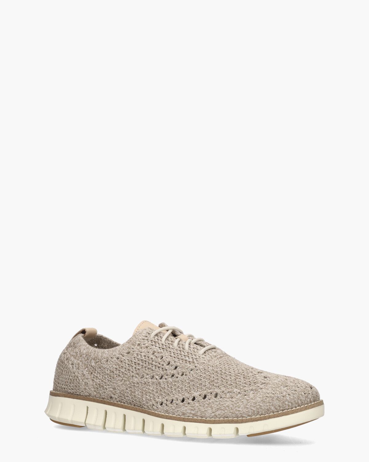Zerogrand Stitchlite Beige Heren Veterschoenen