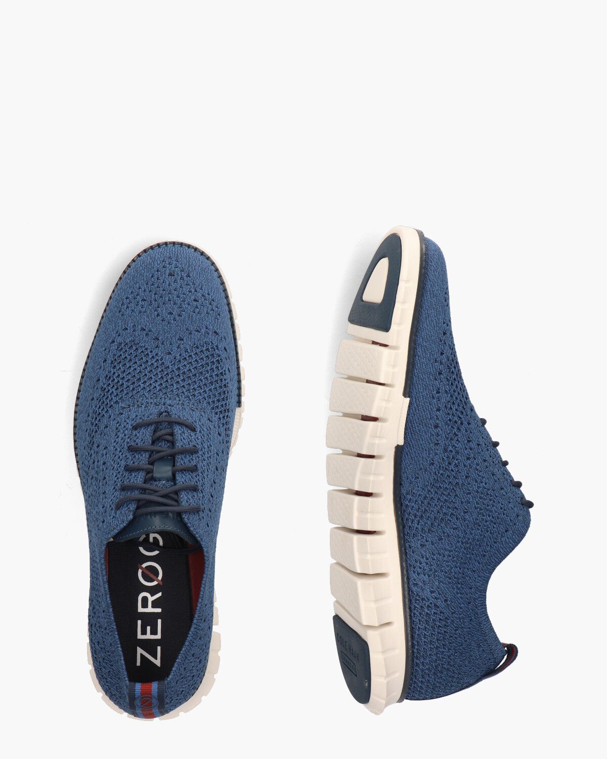 Zerogrand Stitchlite Blauw Heren Veterschoenen