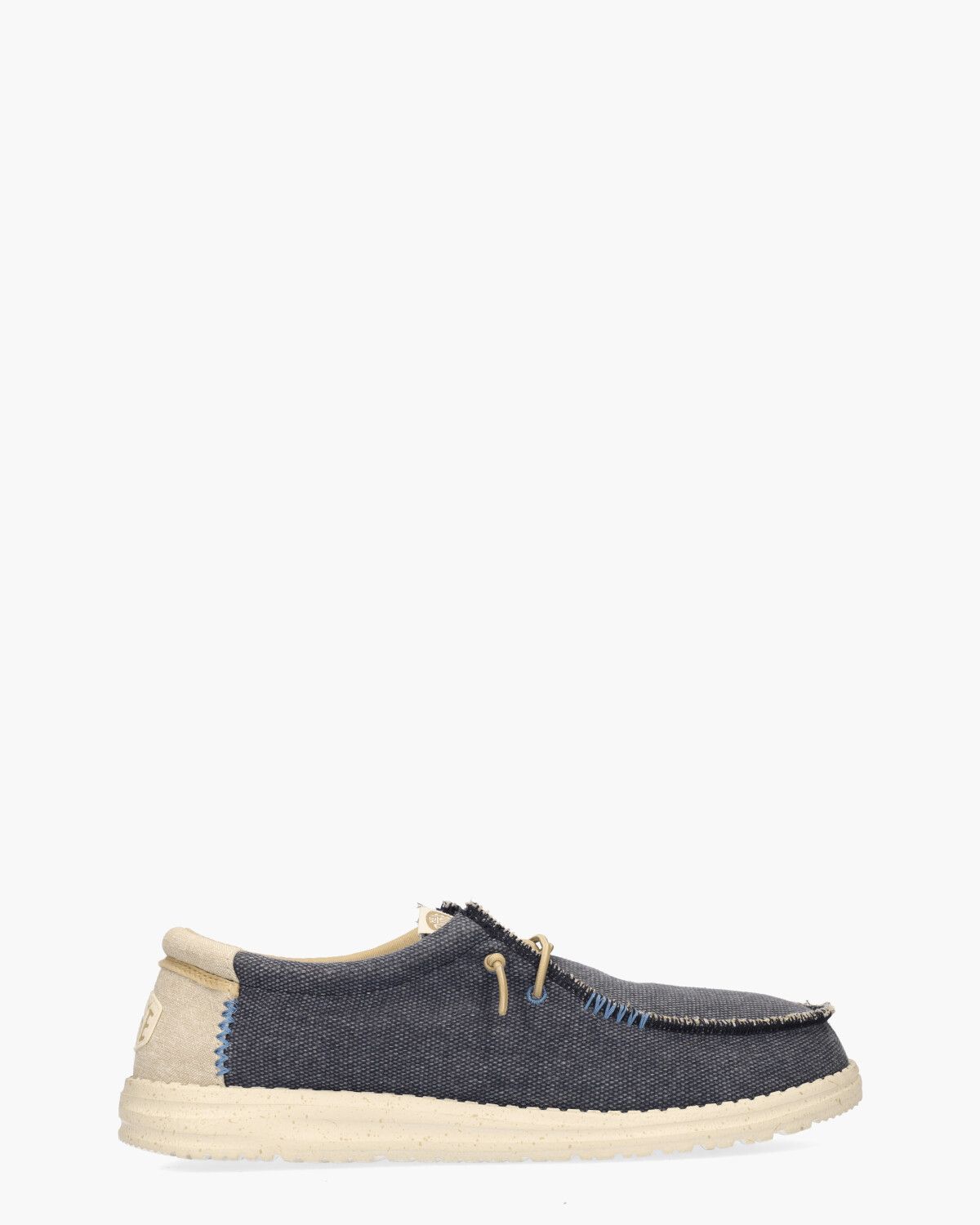 Wally Coastline Jute Jeansblauw Heren Veterschoenen