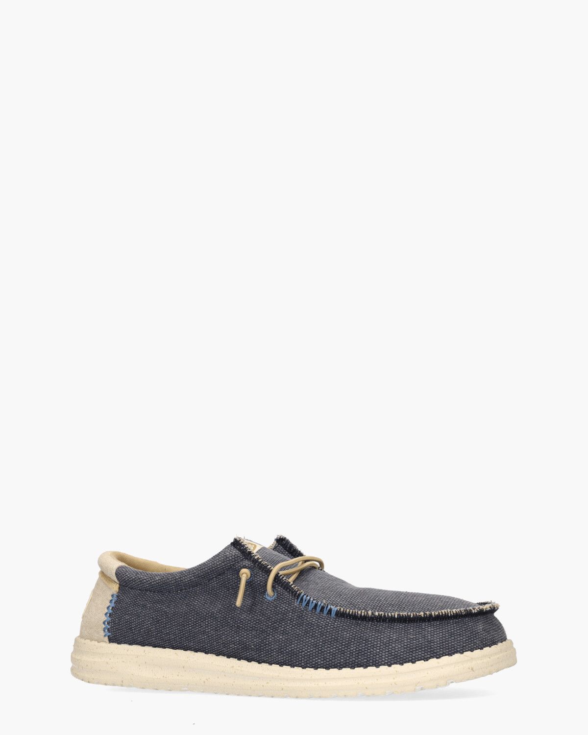 Wally Coastline Jute Jeansblauw Heren Veterschoenen