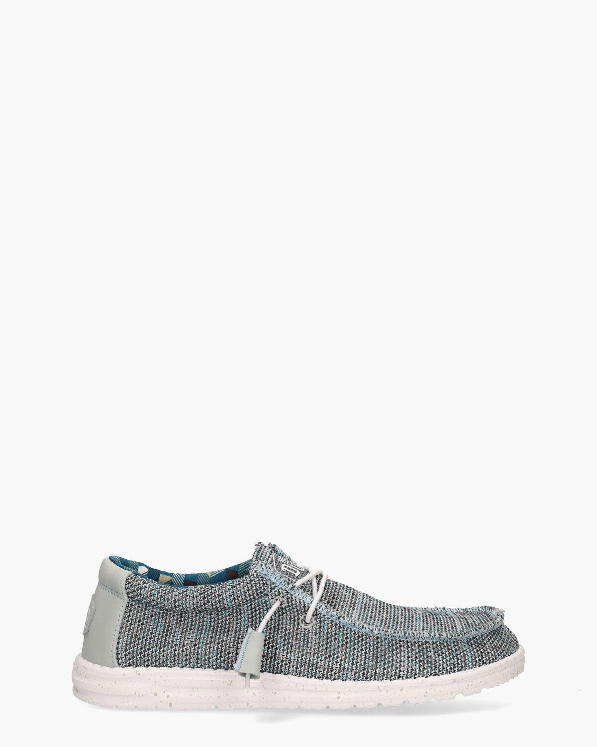 Wally Sox Blauw/Grijs Heren Veterschoenen