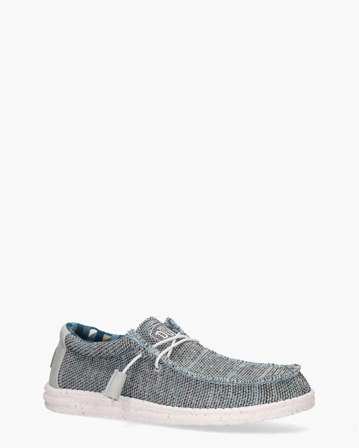 Wally Sox Blauw/Grijs Heren Veterschoenen