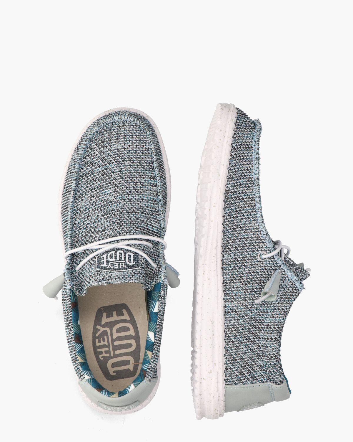 Wally Sox Blauw/Grijs Heren Veterschoenen