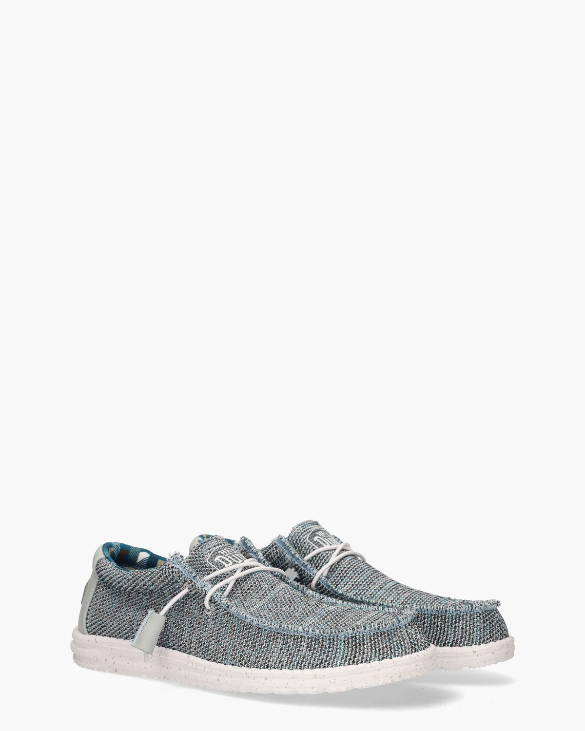 Wally Sox Blauw/Grijs Heren Veterschoenen