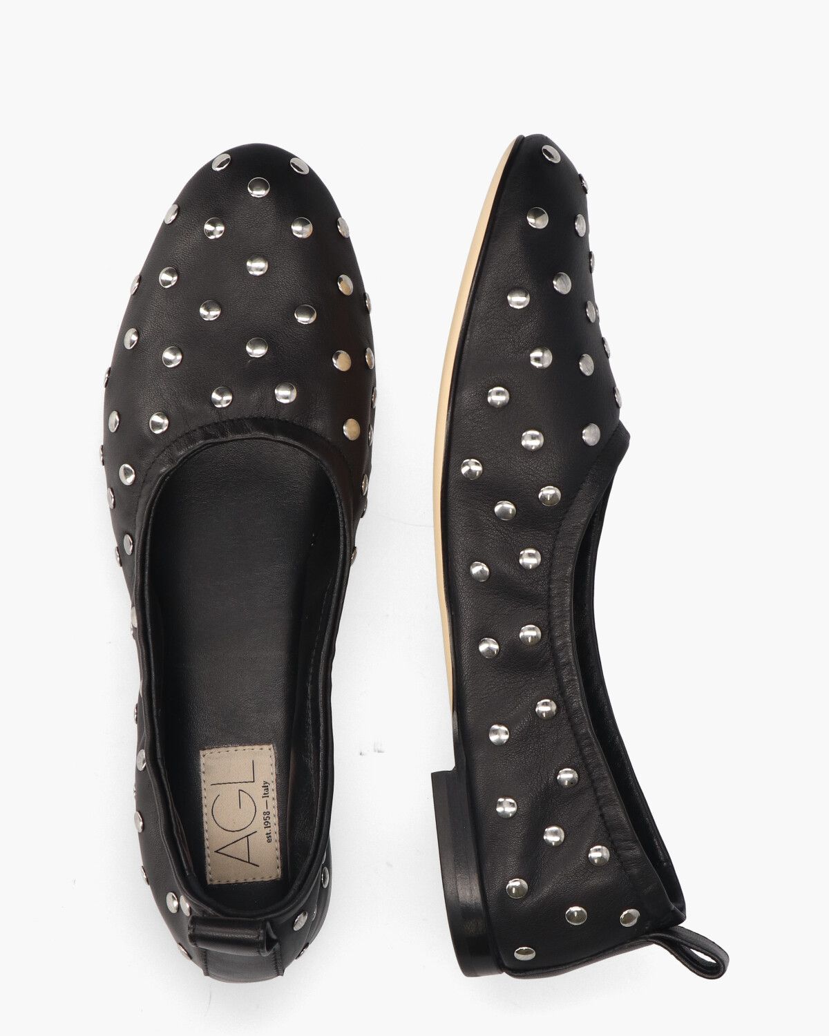 Milly Soft Zwart Damesballerina's