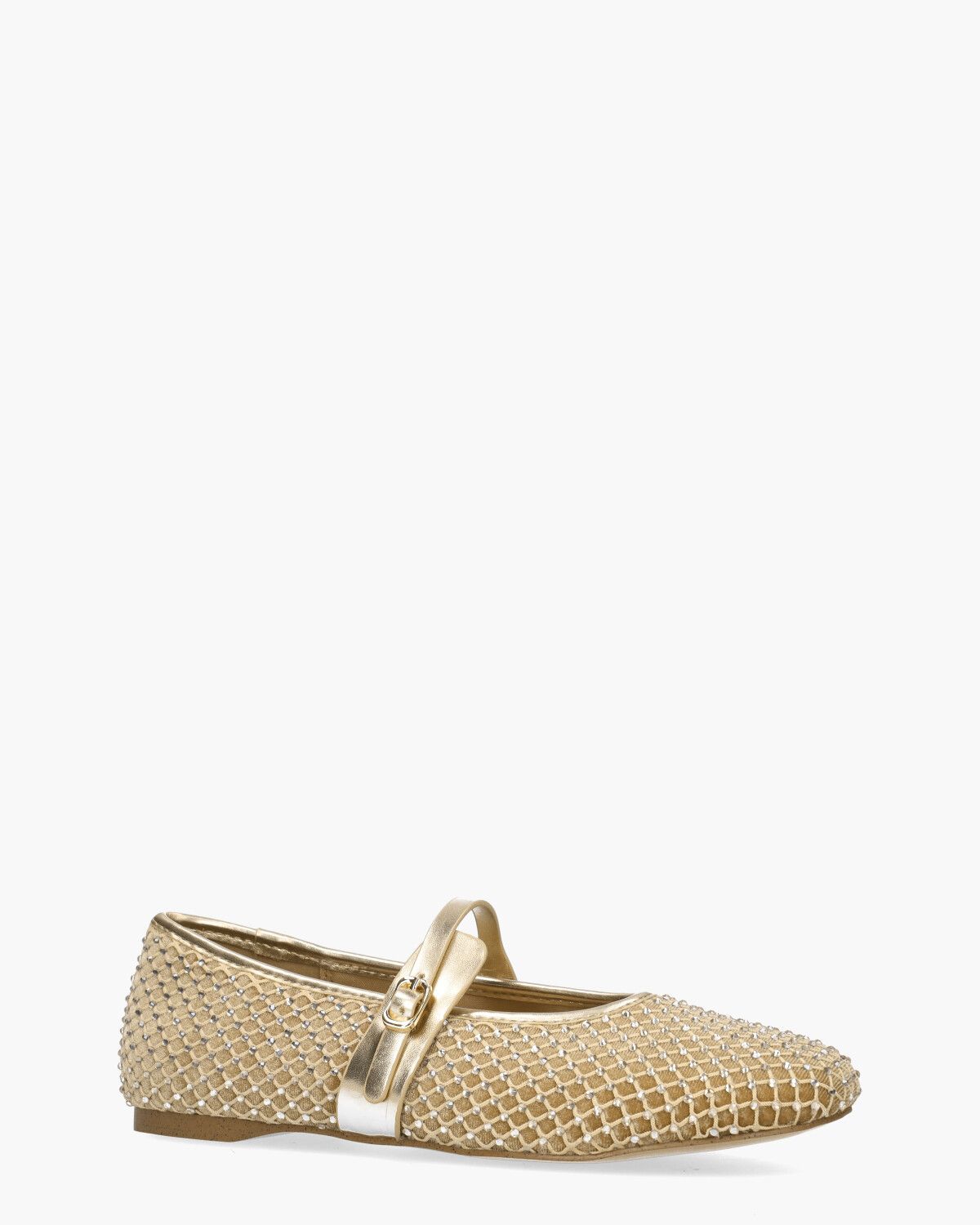 Rejoice-R Flat Shoe Goud Damesballerina's