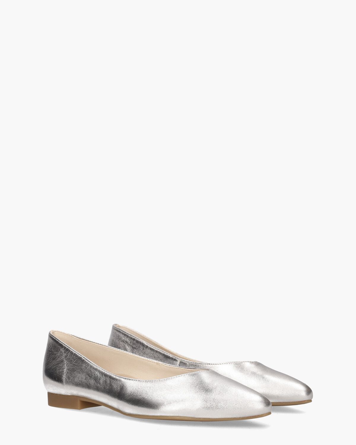 3772-145 Zilver Damesballerina's