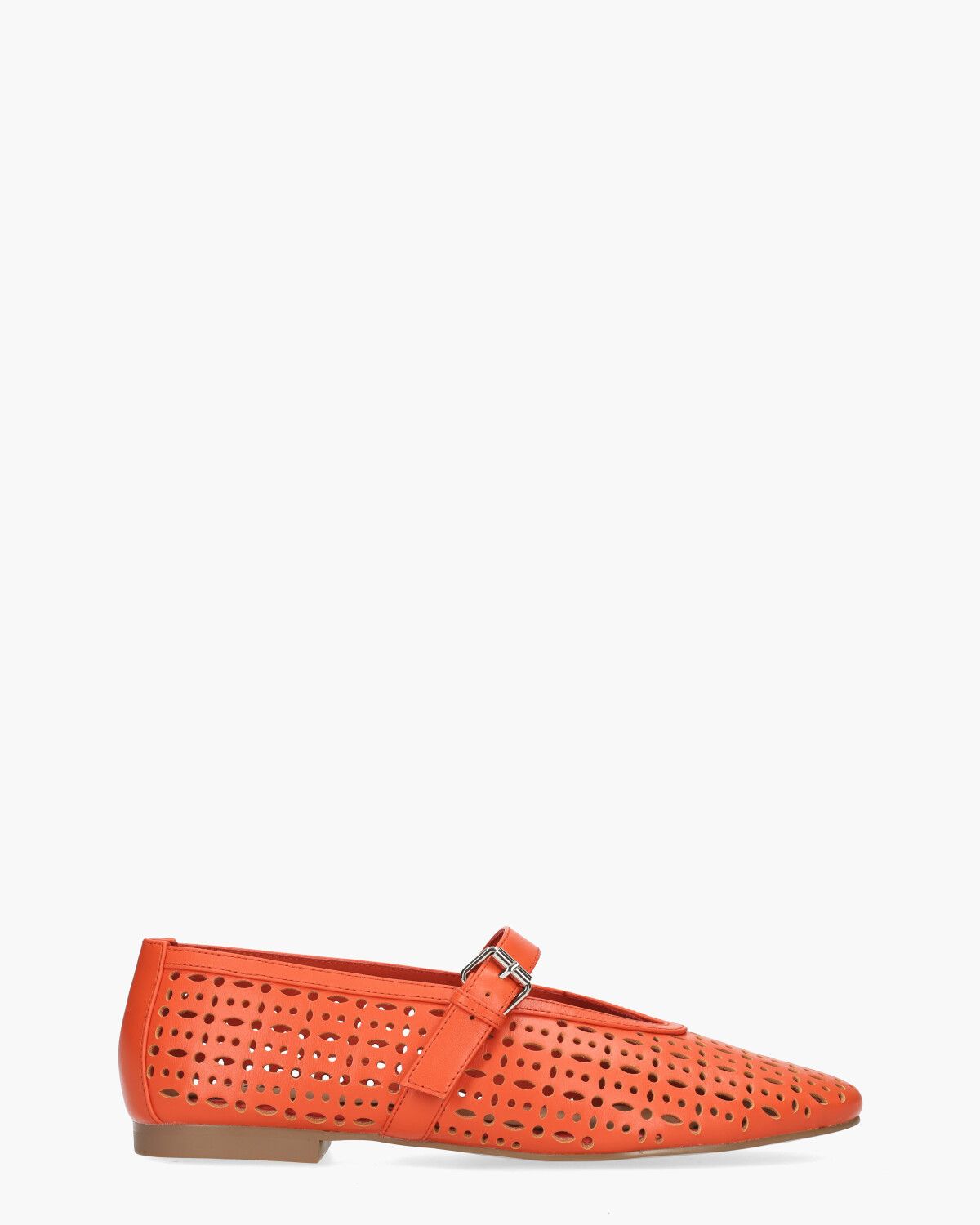604Z28VK Rood Damesballerina's
