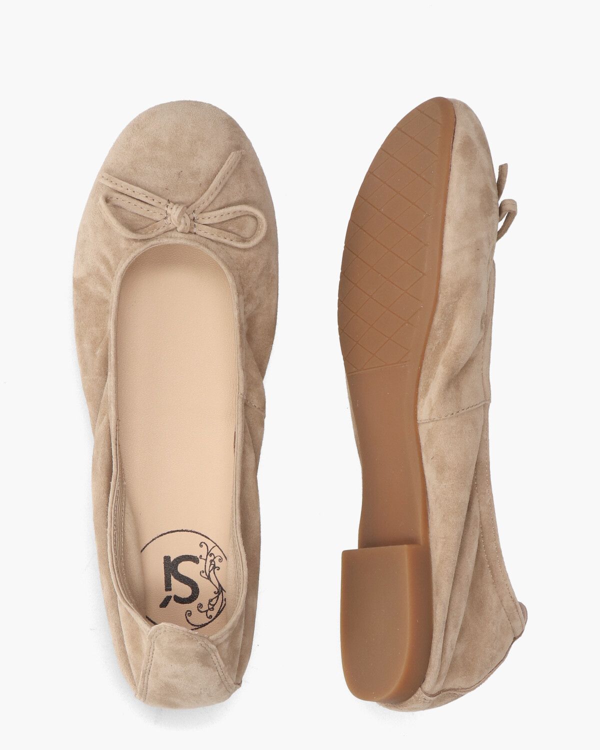 Haniya II Taupe Damesballerina's