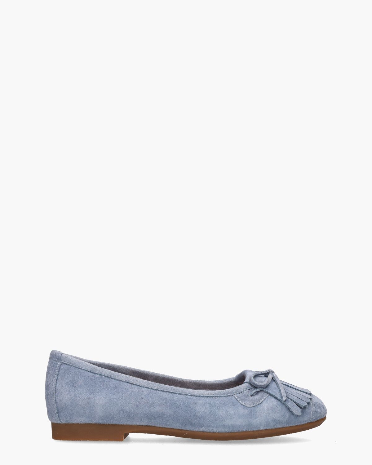 Temmi Lichtblauw Damesloafers