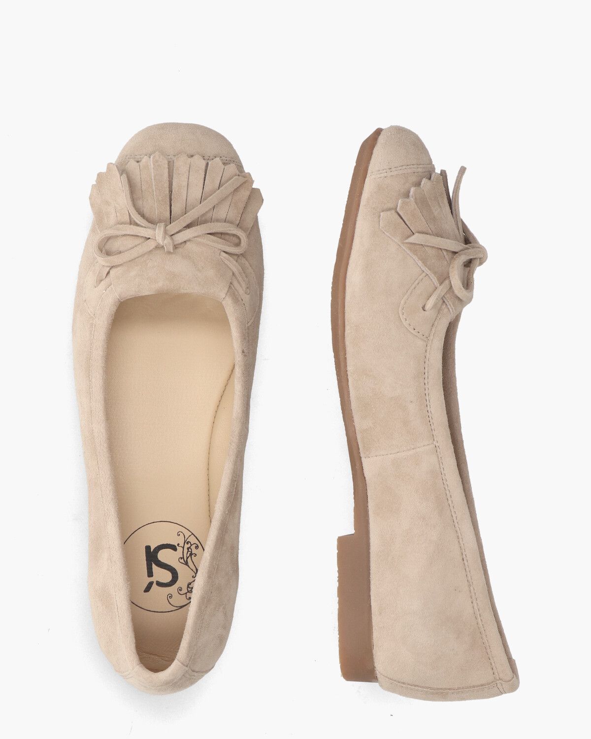 Temmi Beige Damesballerina's