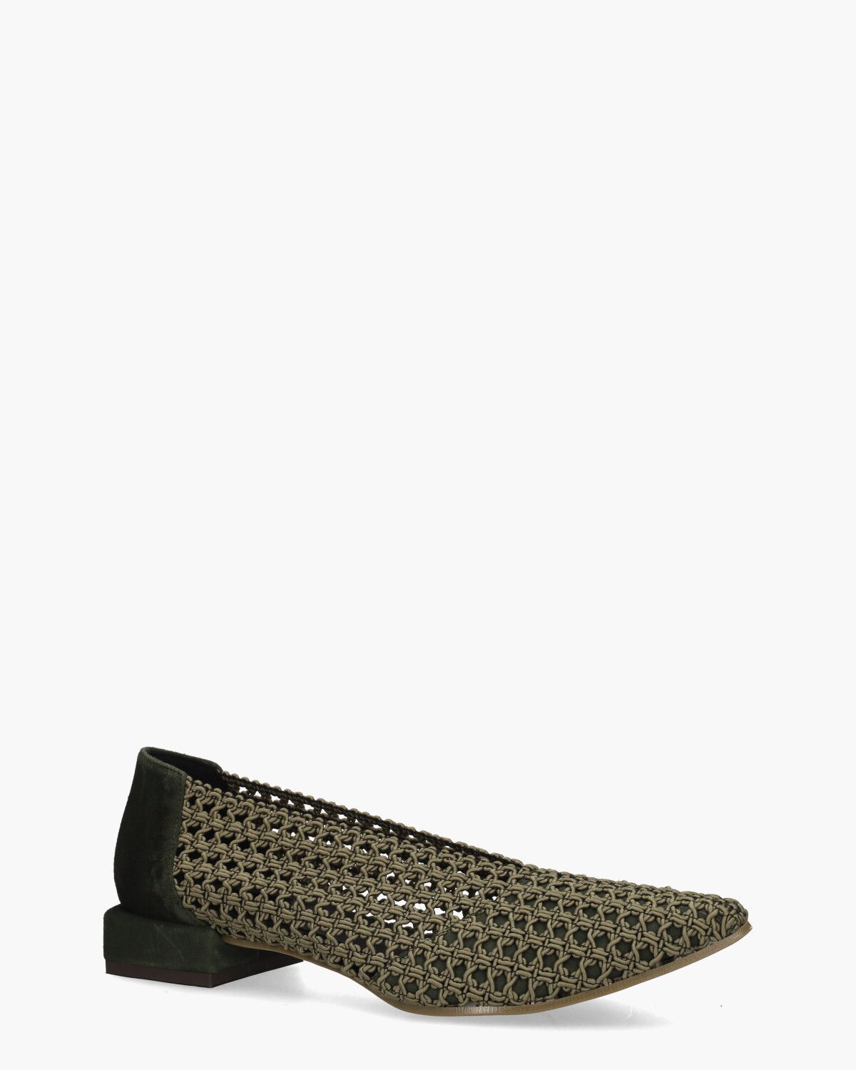 Giorete Groen Damesloafers