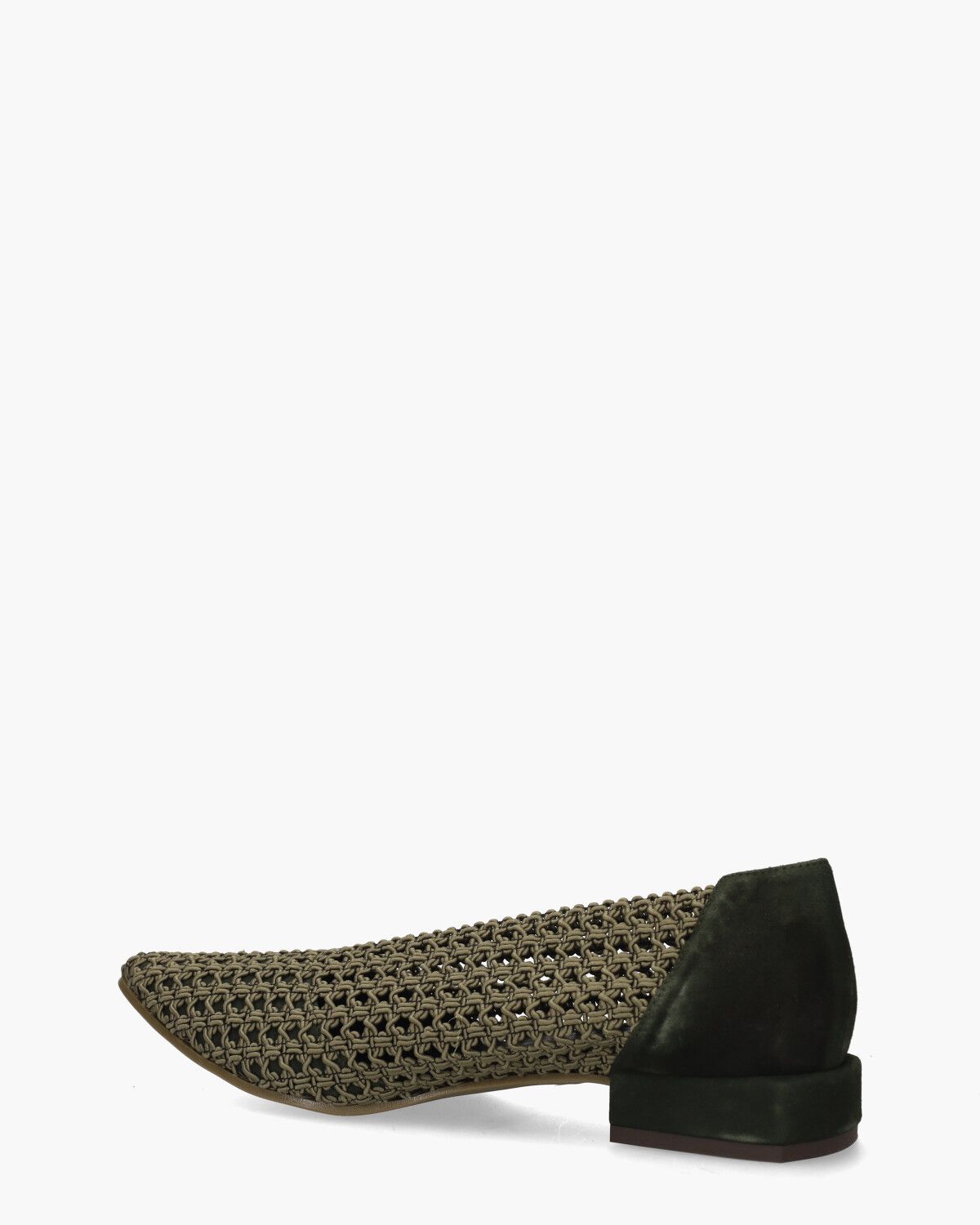 Giorete Groen Damesloafers