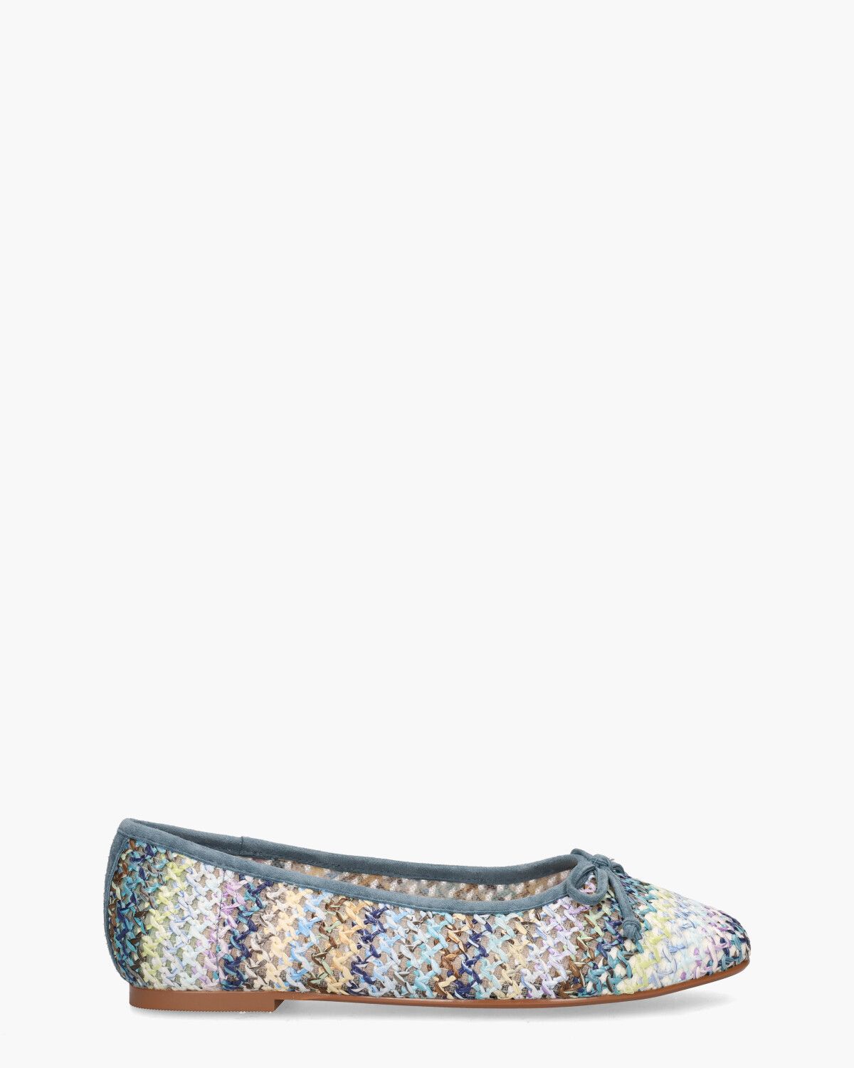 2410507 Blauw/Multicolor Damesballerina's