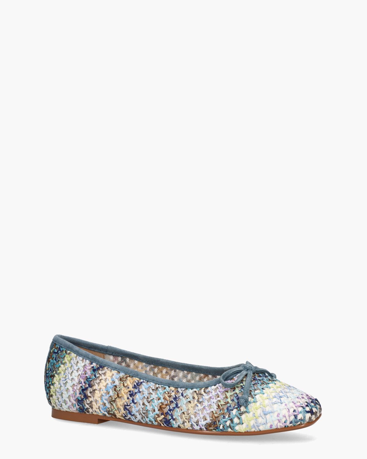 2410507 Blauw/Multicolor Damesballerina's