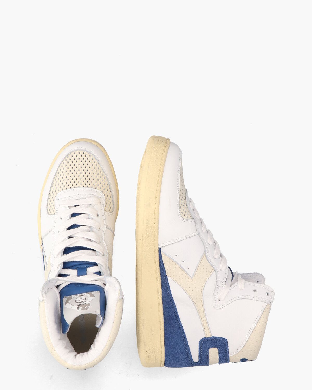 Diadora heritage best sale blauw