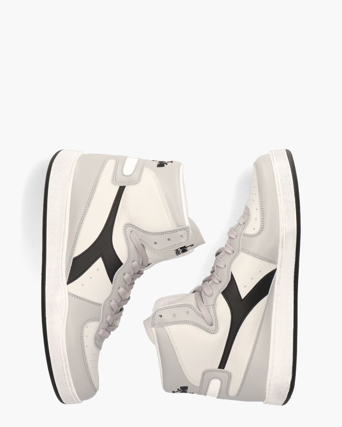 Mi Basket Used Wit/Grijs Herensneakers