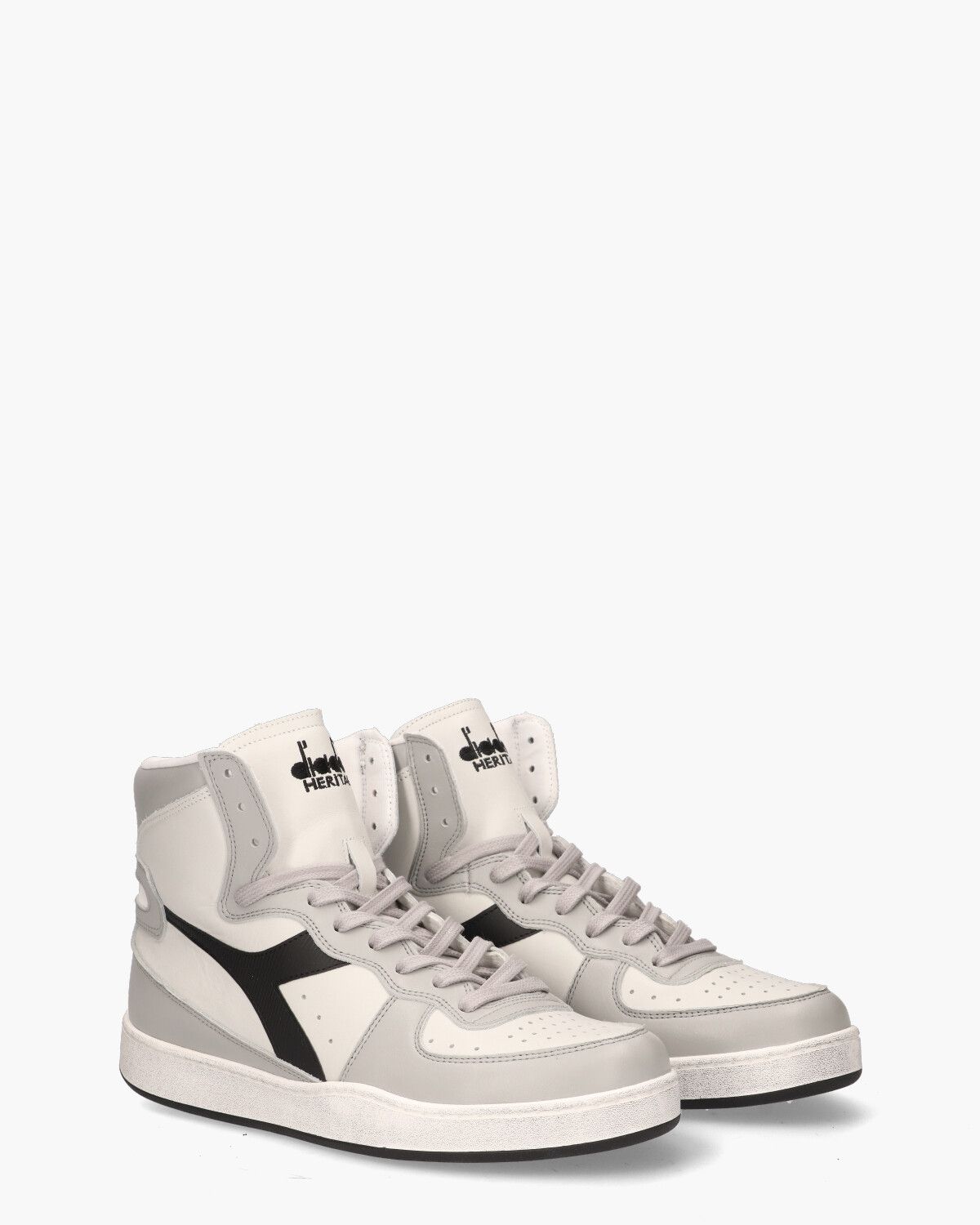 Mi Basket Used Wit/Grijs Herensneakers