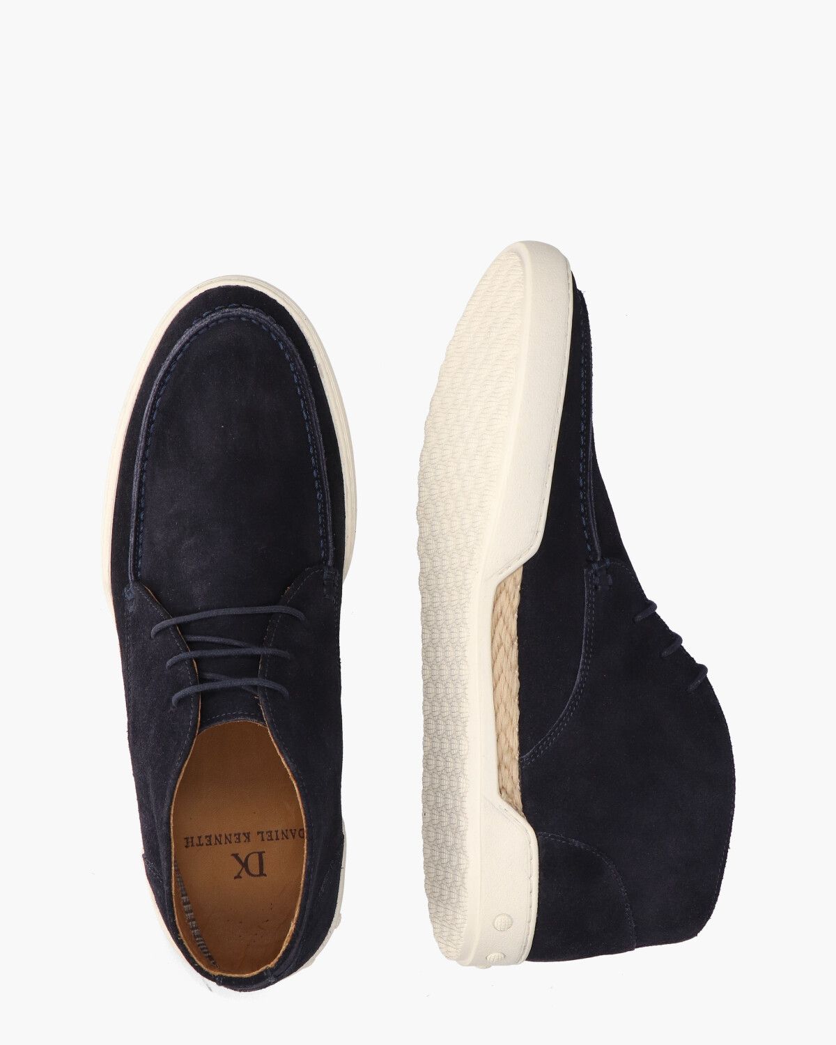 Ruben Donkerblauw Heren Veterschoenen