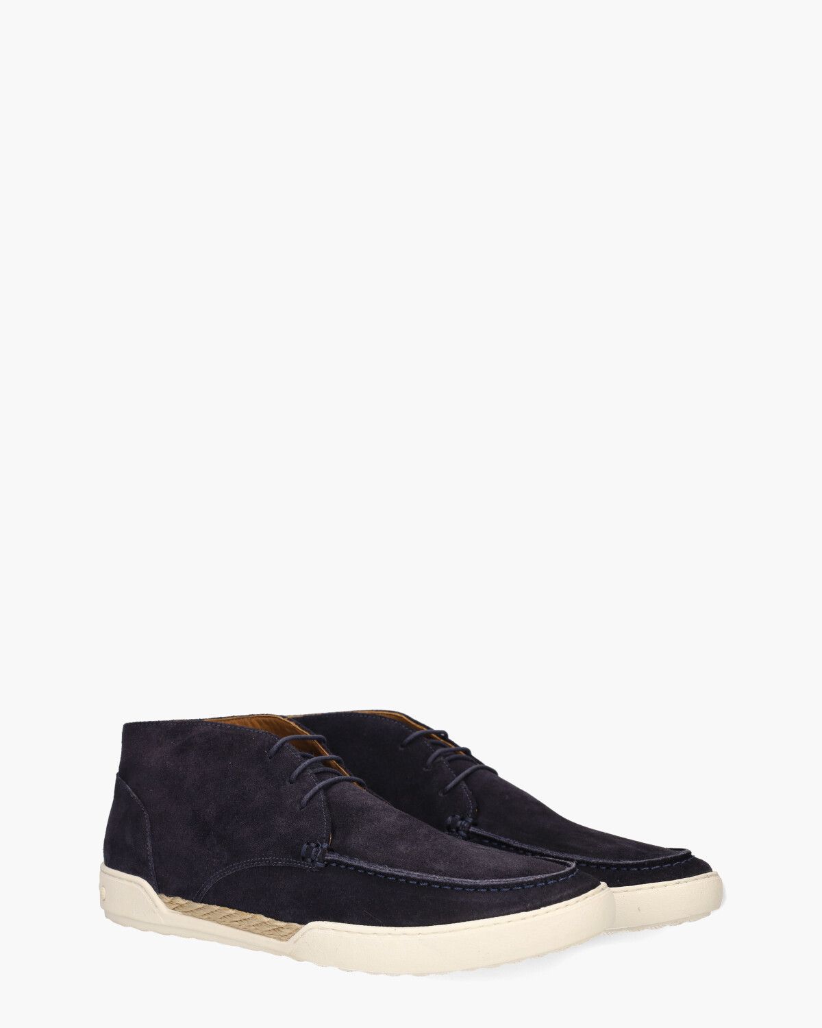 Ruben Donkerblauw Heren Veterschoenen