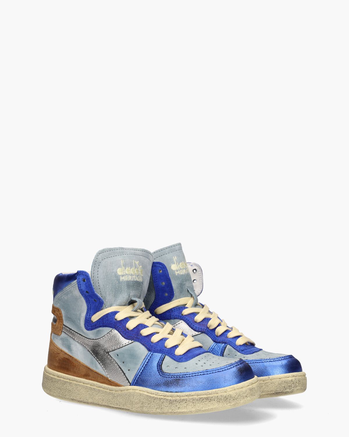 Mi Basket Metal Used Multicolor Damessneakers