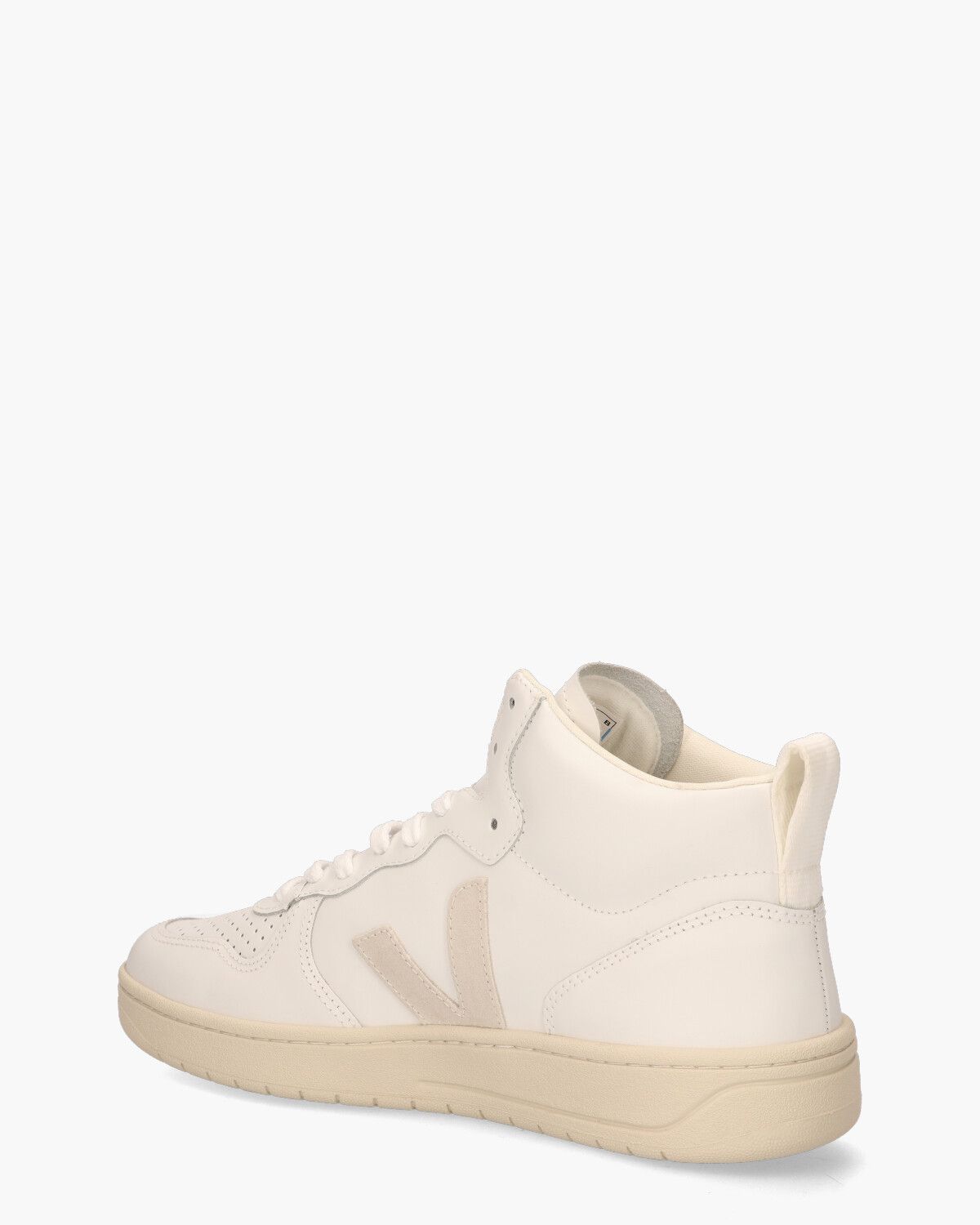 V-15 Leather Wit Herensneakers