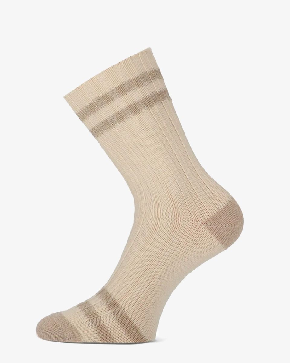 Nouky Beige Damessokken 