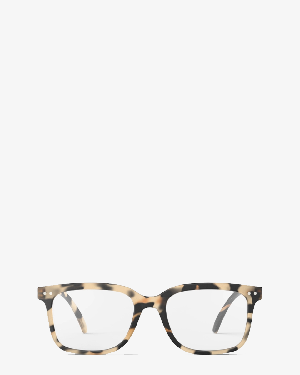 #L Bruin/Zwart Leesbril 