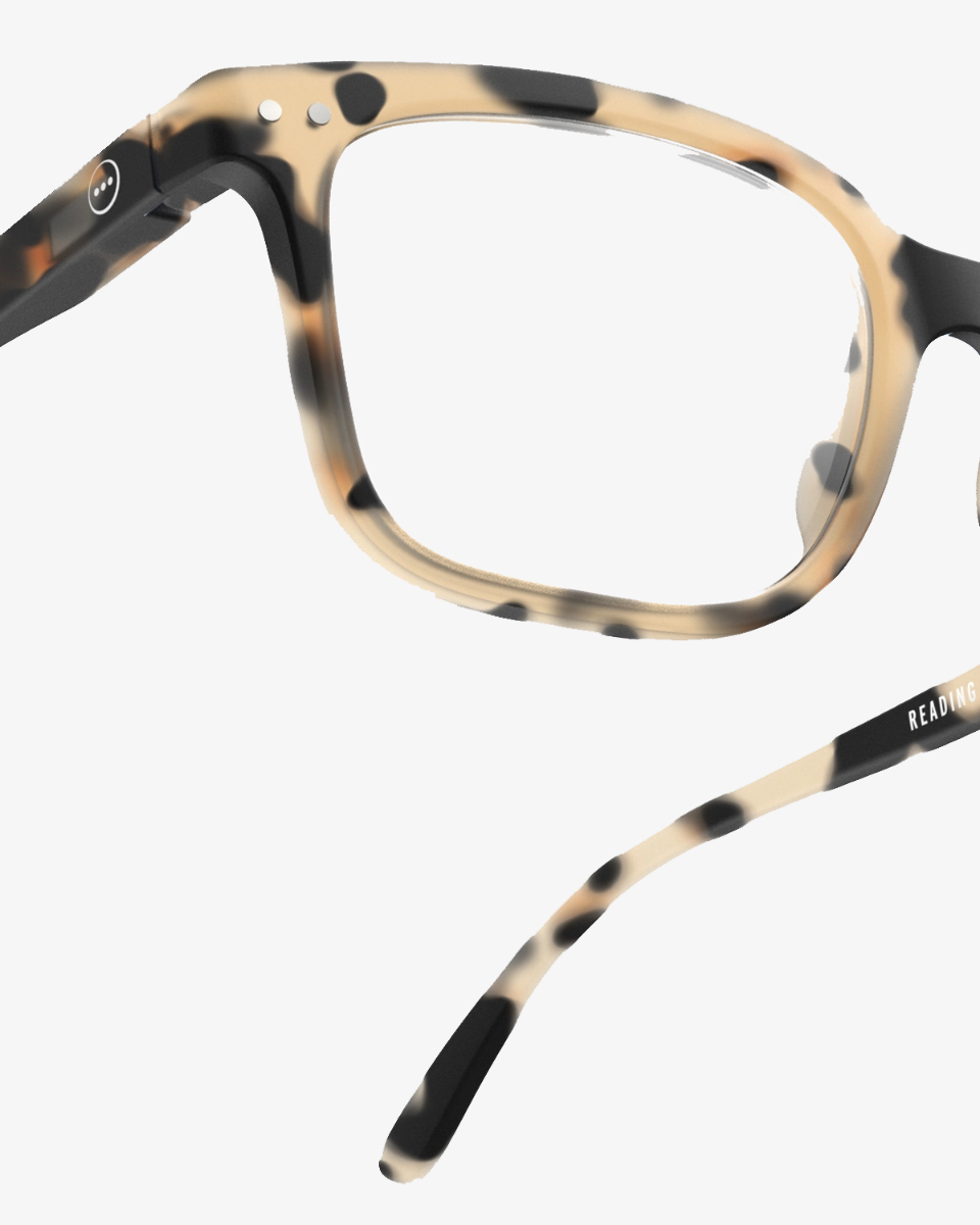 #L Bruin/Zwart Leesbril 