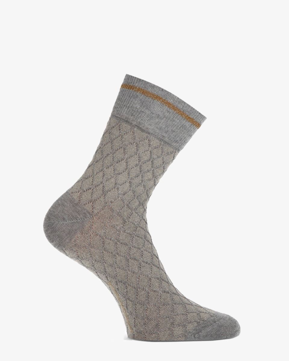 Alix 2-Pack Grijs Damessokken