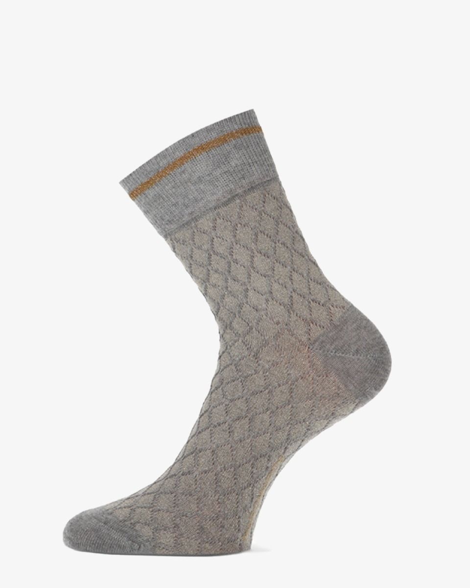 Alix 2-Pack Grijs Damessokken