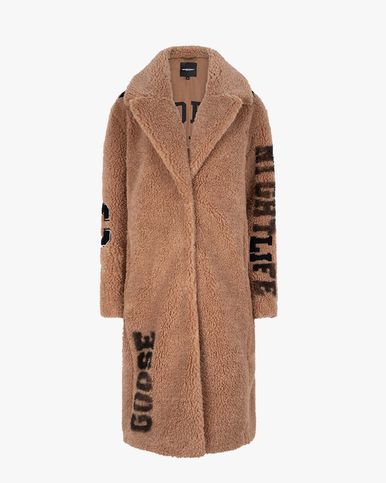 Goosecraft Jas Gc Rhonda Script Coat Sand 308 Dames Maat - M