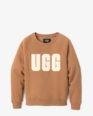 Ugg Madeline Fuzzy Logo Bruin  Sweater