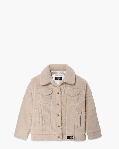 Frankie Sherpa Natural II Trucker Jas