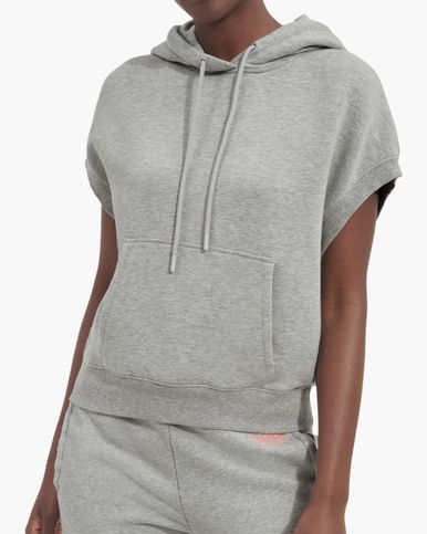 UGG Jessikah Sleeveless Hoodie for Women in Grey, Size Small