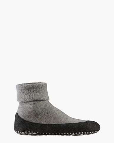 FALKE Cosyshoe Heren Pantoffels - Grijs - Maat 39-40