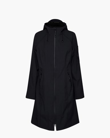 Ilse Jacobsen RAIN37L 001 Zwart Regenjas Van Arendonk
