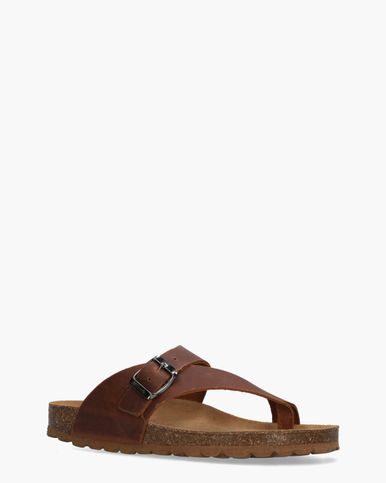 Zomersandalen voor dames, platte sandalen met voetbed