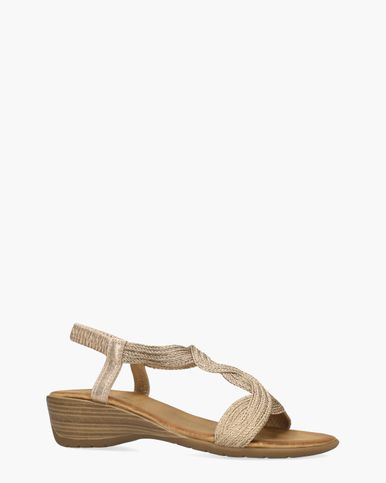 GONKOS®, leren sandalen, anatomische binnenzool van kurk, echt leer, natuurlijke kurk, verstelbare gesp, unisex teensandalen, kwaliteitssandalen gemaakt in Spanje, kleur Steen maat 41